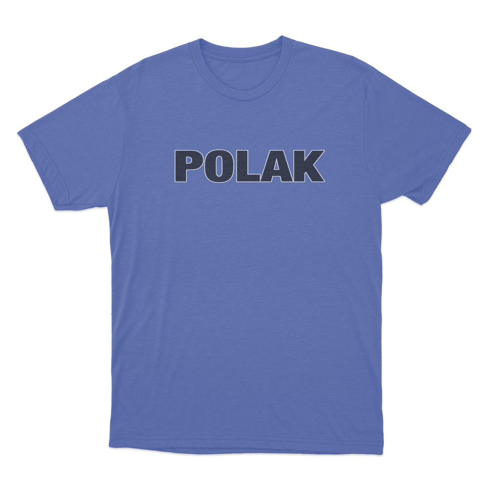 Bold POLAK T Shirt Blue Bold POLAK T Shirt Blue