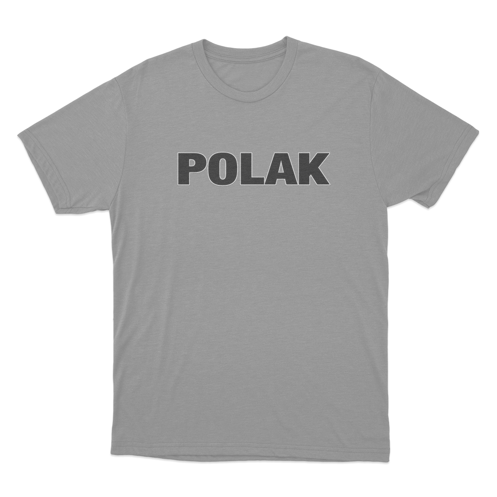 Bold POLAK T Shirt Grey Bold POLAK T Shirt Grey