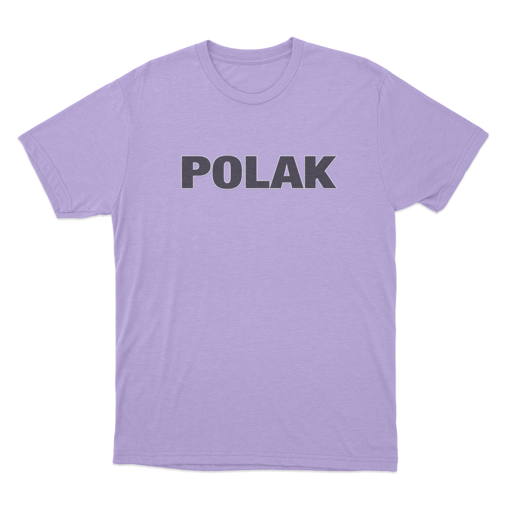Bold POLAK T Shirt Purple Bold POLAK T Shirt Purple
