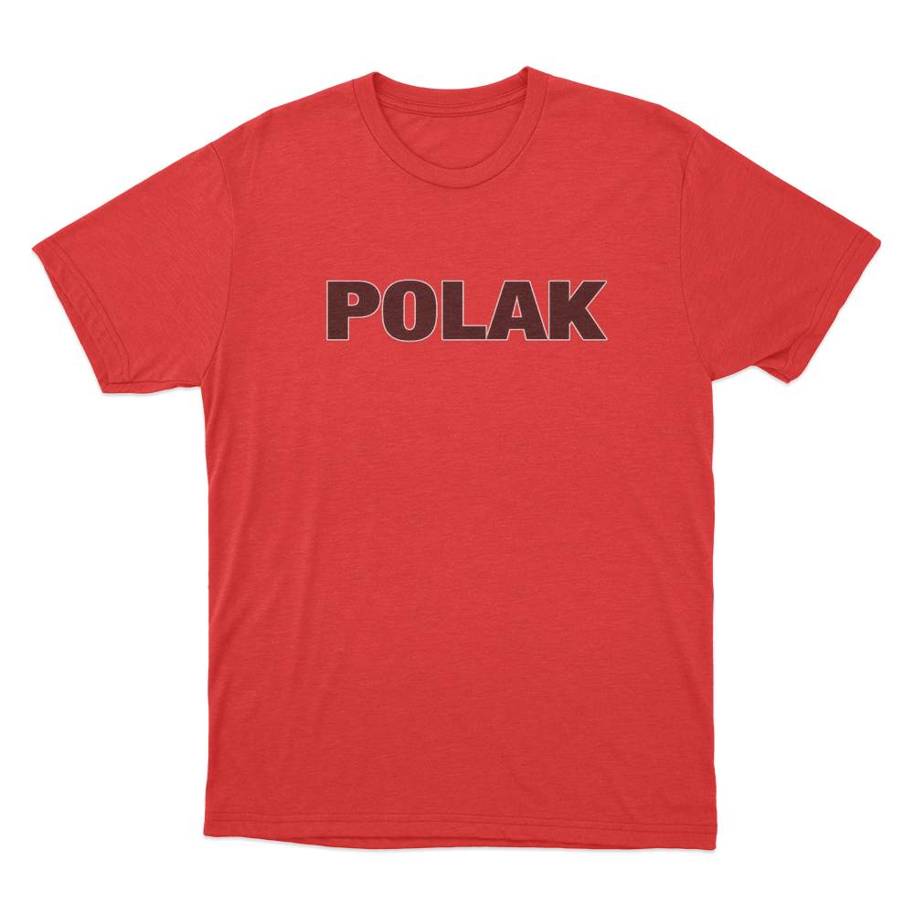 Bold POLAK T Shirt Red Bold POLAK T Shirt Red