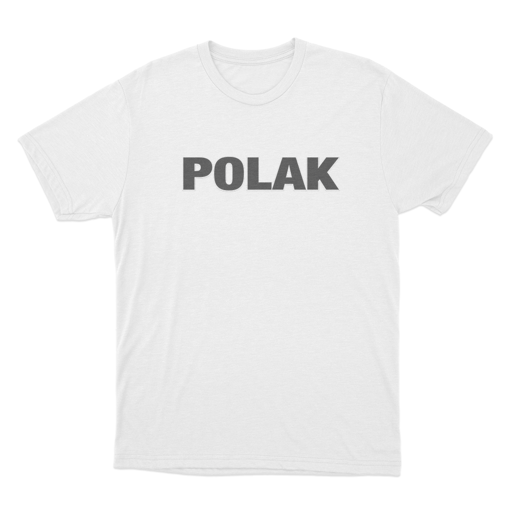 Bold POLAK T Shirt White Bold POLAK T Shirt White