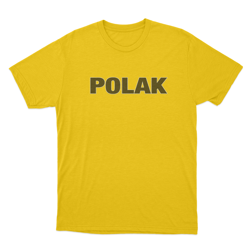 Bold POLAK T Shirt Yellow Bold POLAK T Shirt Yellow