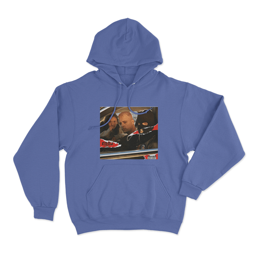 Car Crew Hoodie Blue Car Crew Hoodie Blue