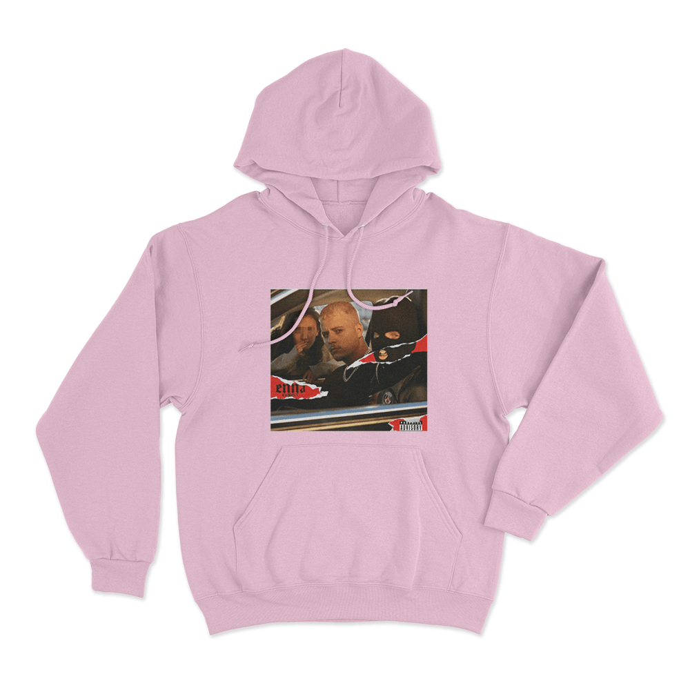 Car Crew Hoodie Pink Car Crew Hoodie Pink