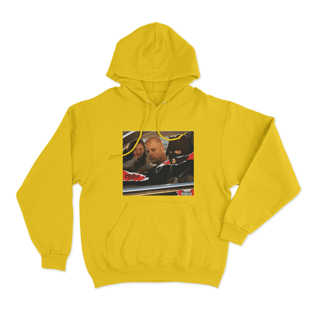 Car Crew Hoodie Yellow Car Crew Hoodie Yellow
