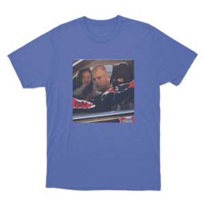 Car Crew T Shirt Blue