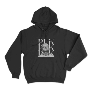 Stacked PLK Hoodie Black
