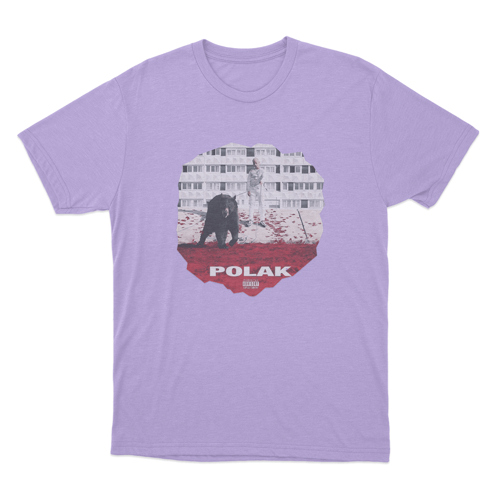Urban Bear T Shirt Purple Urban Bear T Shirt Purple 1