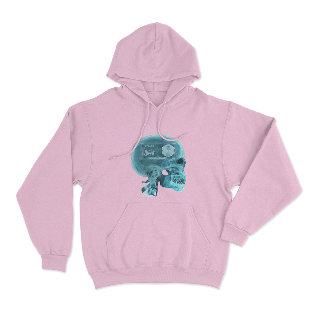 X-Ray Skull Hoodie Pink X Ray Skull Hoodie Pink