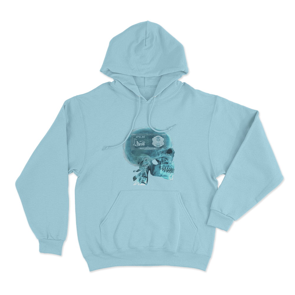 X-Ray Skull Hoodie Sky Blue X Ray Skull Hoodie Sky Blue