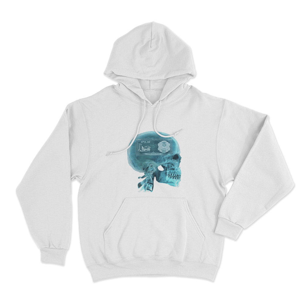 X-Ray Skull Hoodie White X Ray Skull Hoodie White