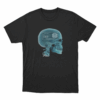 X Ray Skull T Shirt Black